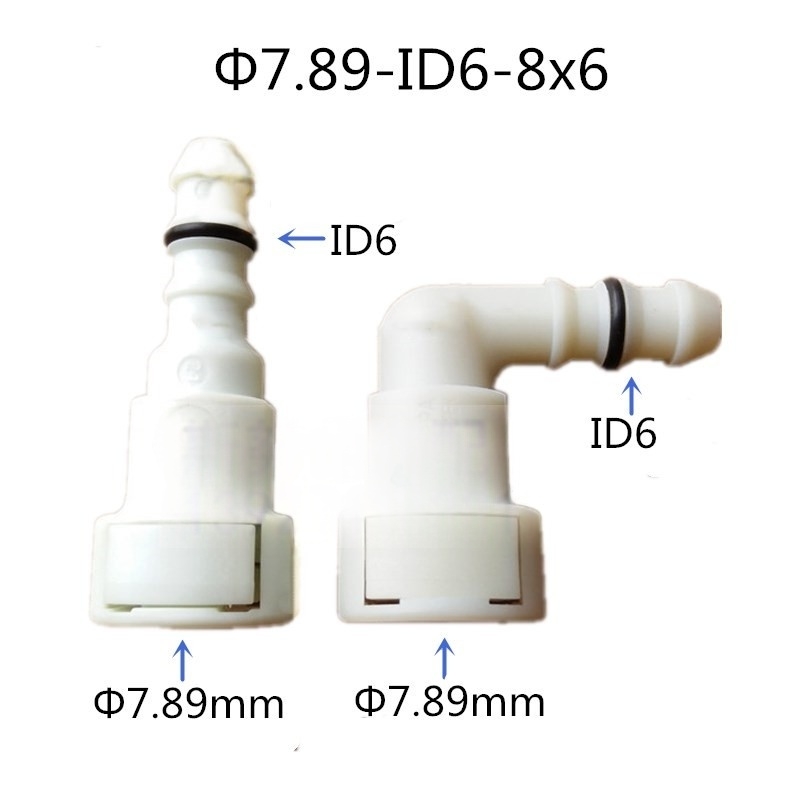 Plastic Pipe Clip - 7.89mm ID6 180 degree 5/16 SAE