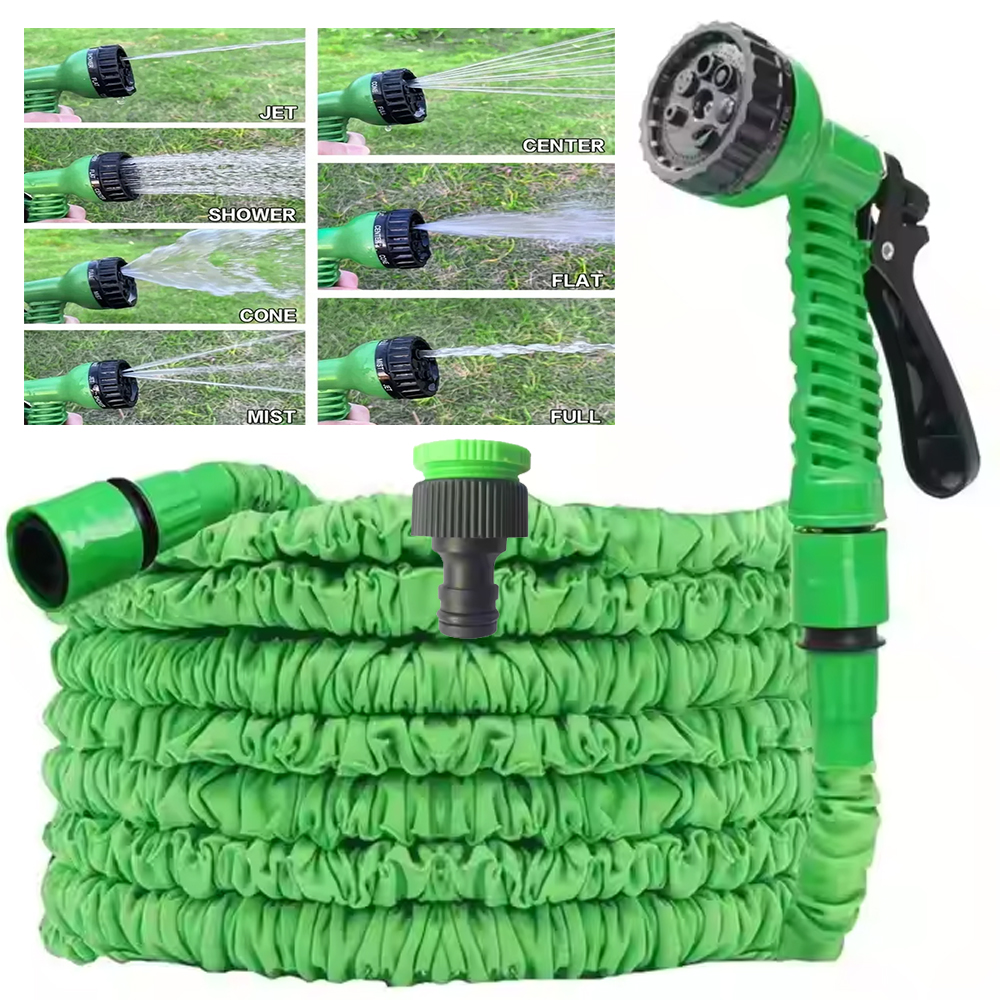 Flexible Hose Braided - 25FT-50FT Expandable Magic Hose Pipe High-Pressure