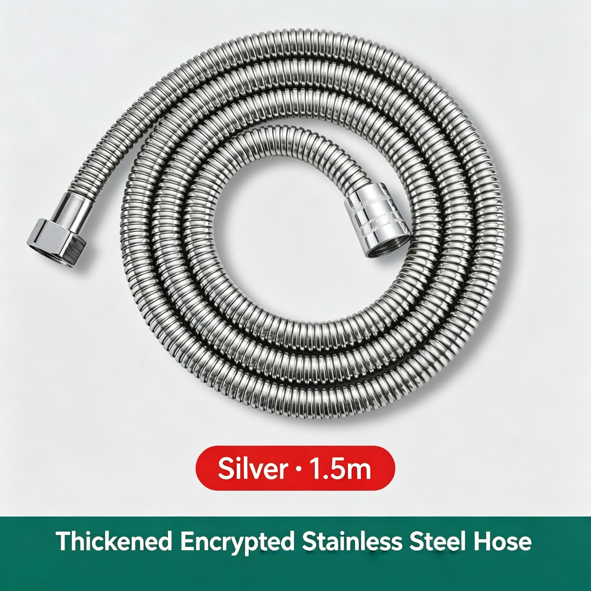 Flexible Hose Braided - Flexible Stainless Steel Braided Shower Hose