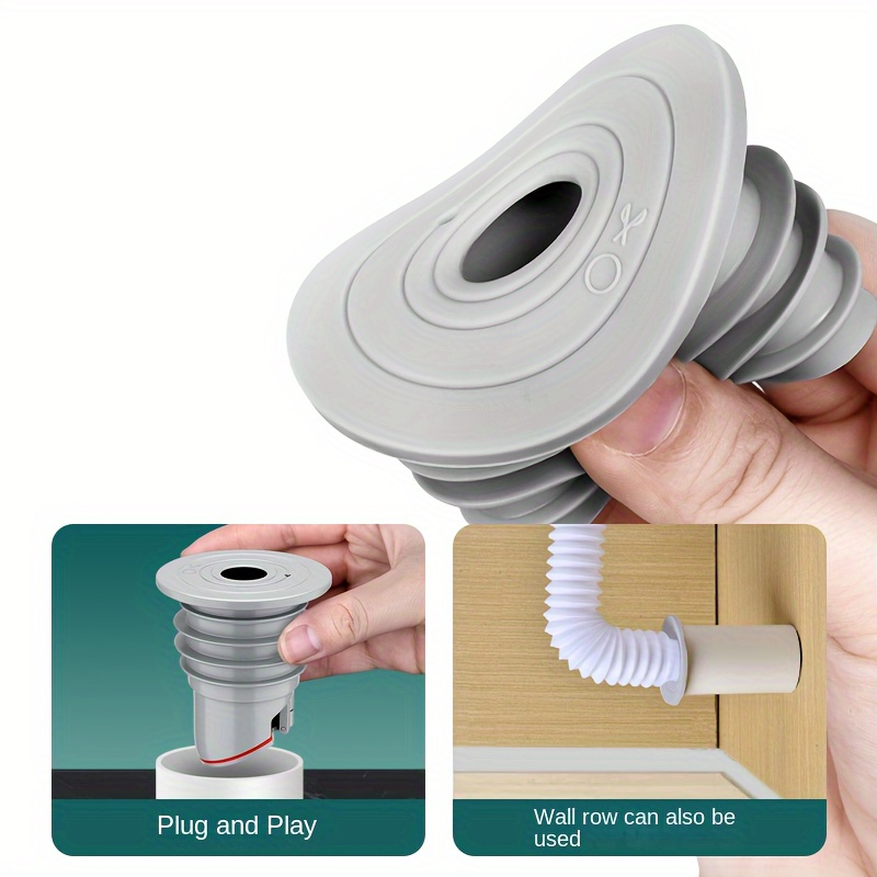 1PC Silicone Floor Drain Seal  - Drain Pipe Clip recensie en prijs