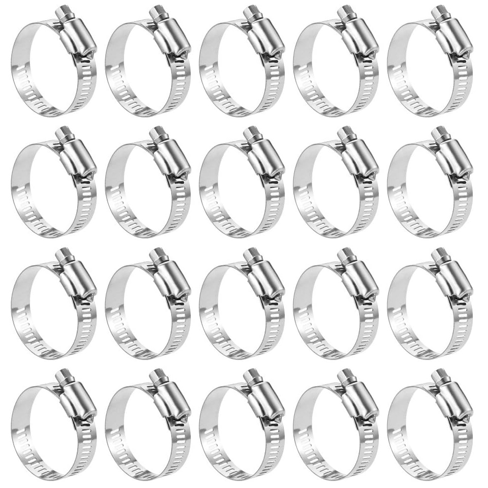 20PCS 304 Stainless Steel Hose - Drain Pipe Clip recensie en prijs