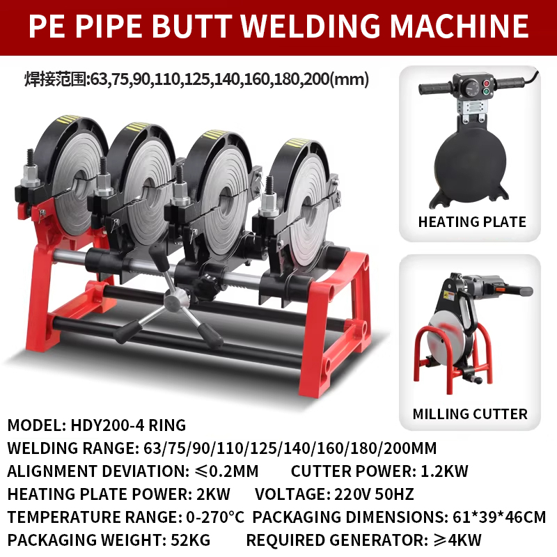 50-160/200 Four-Ring Manual PE - Pipe Freeze Spray recensie en prijs