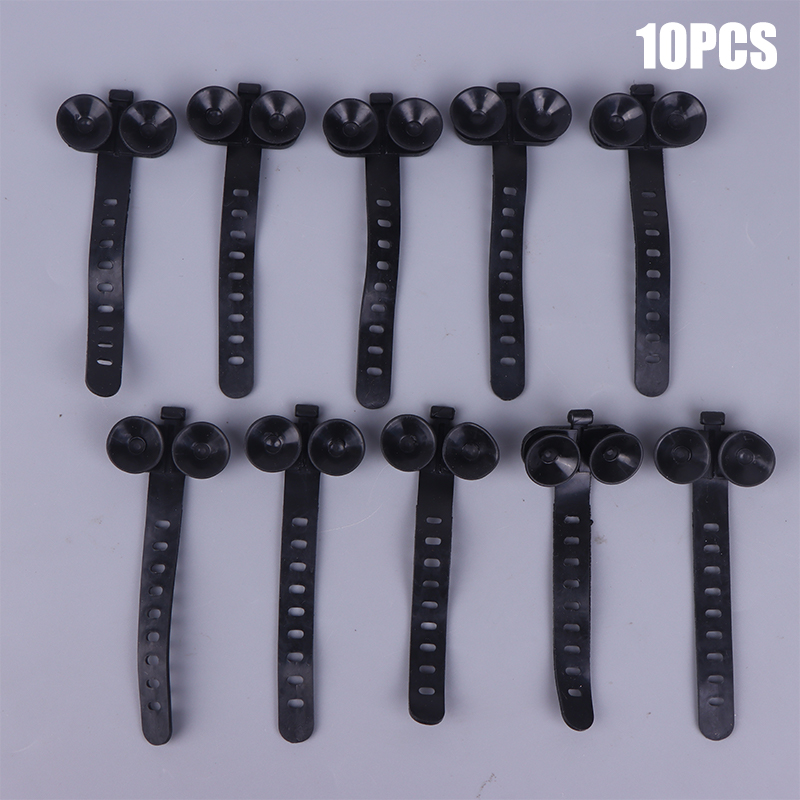 10Pcs/set Fish Tank Tie Suctio - Plastic Pipe Clip recensie en prijs