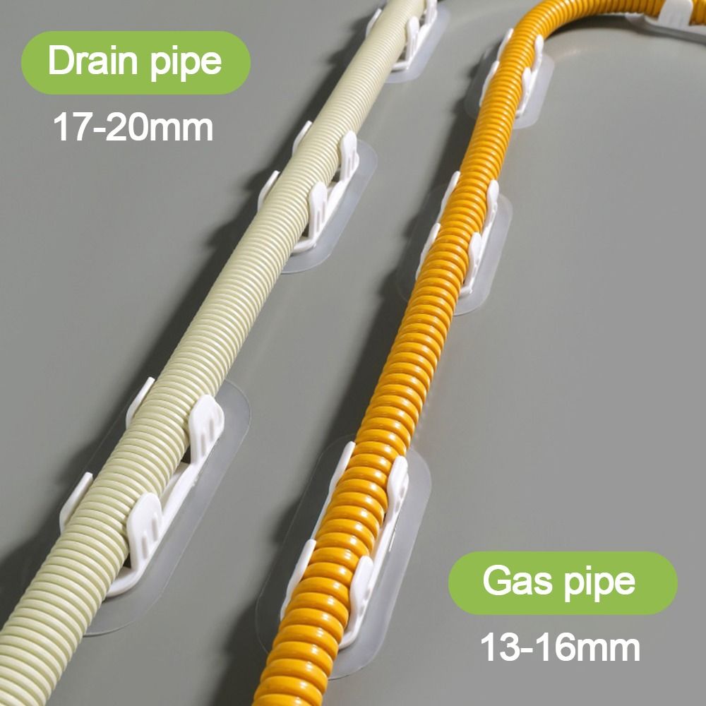 5pcs Plastic Pipe Clamp Hooks  - Drain Pipe Clip recensie en prijs
