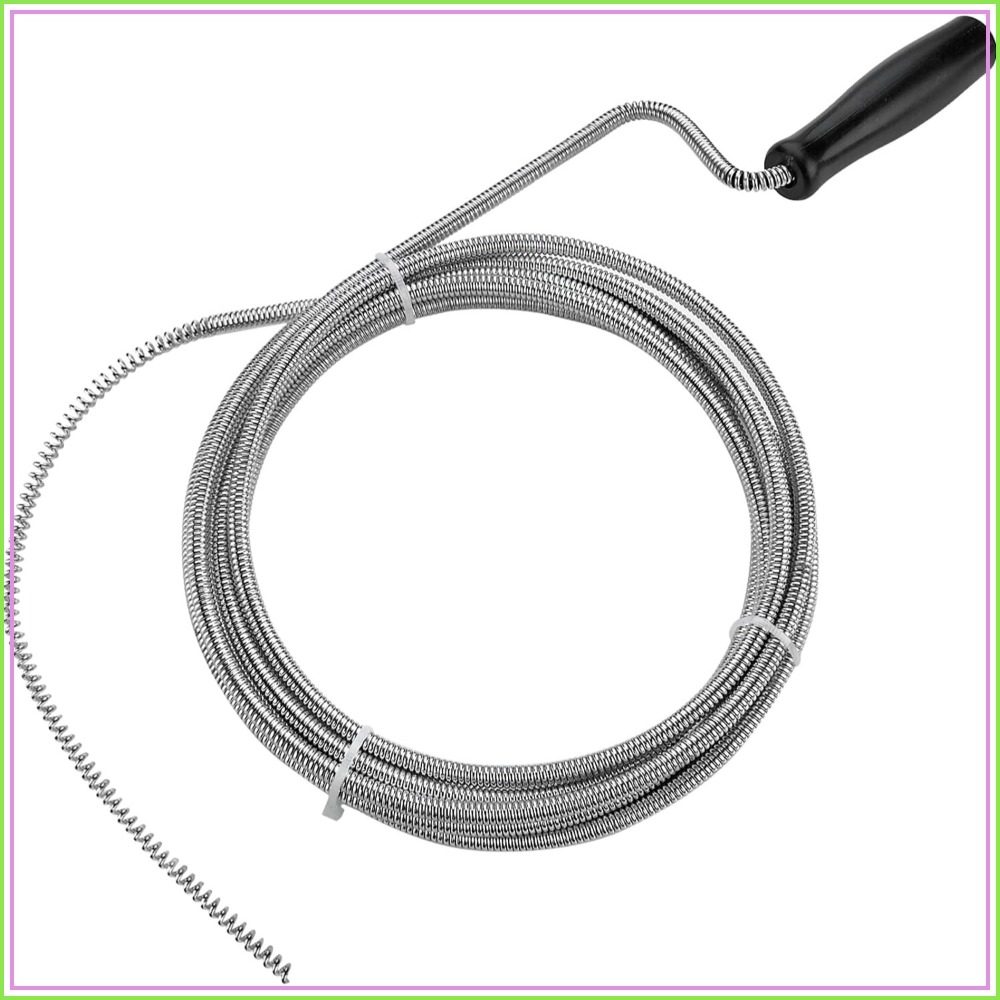 10 ft Metal Plumbers Snake for - Drain Snake Flexible recensie en prijs