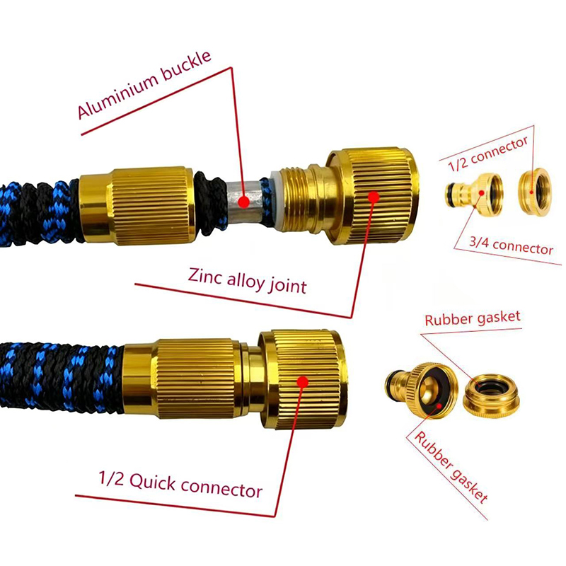 25FT-100FT Garden Hose Expanda - Flexible Hose Braided recensie en prijs