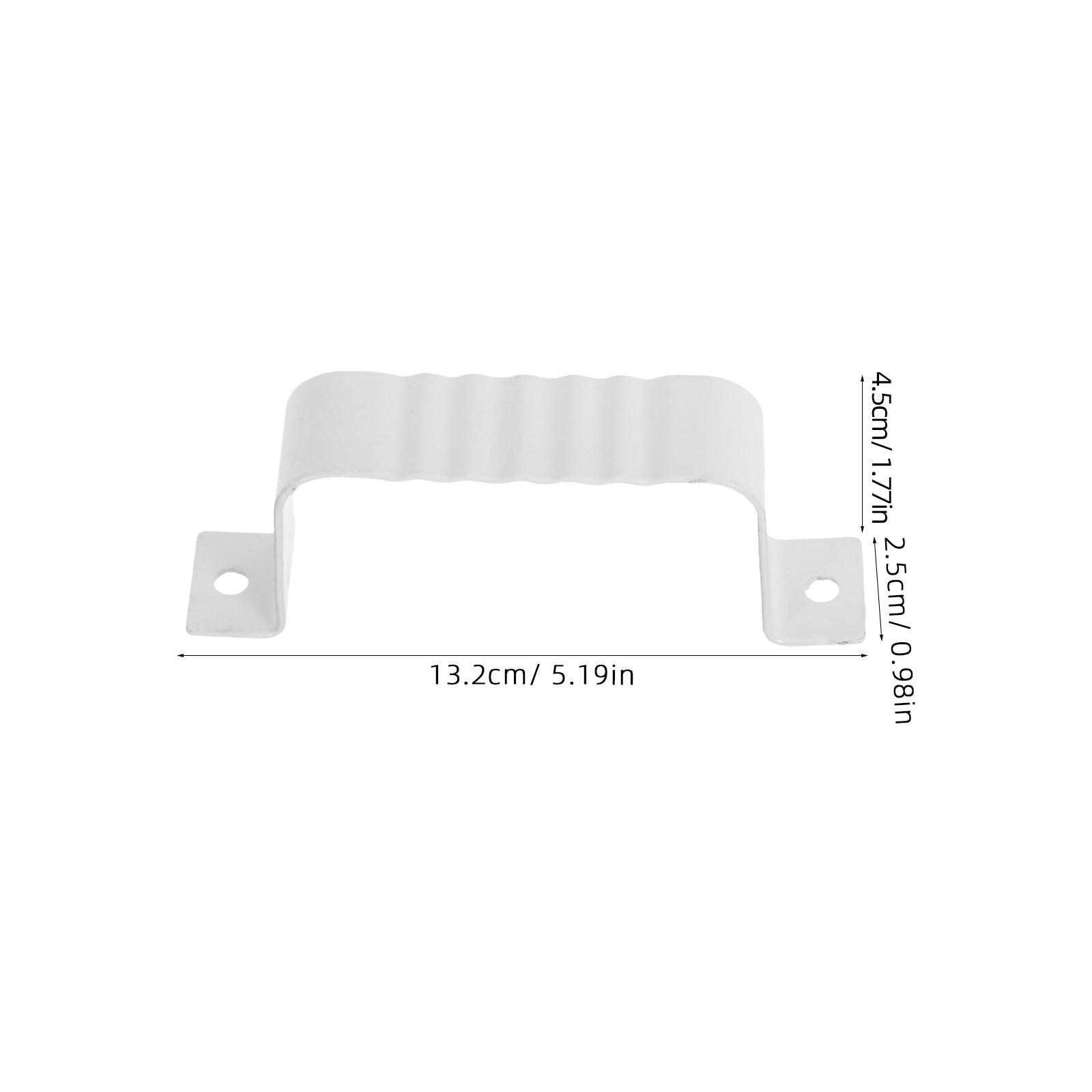 6Pcs Heavy Duty Metal Downspou - Drain Pipe Clip recensie en prijs