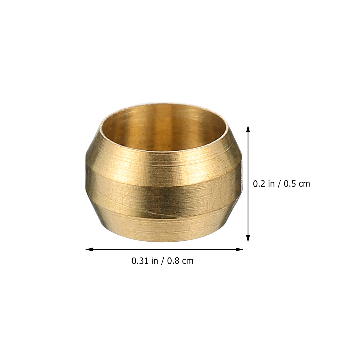 25Pcs Brass Tubing Bushings 4M - Compression Fitting Brass recensie en prijs