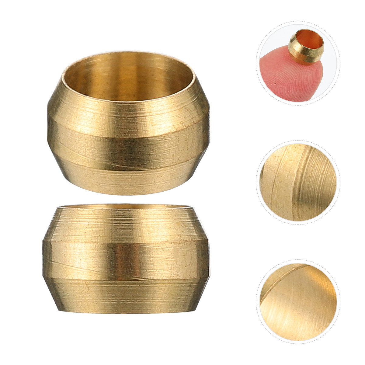 25Pcs Brass Tubing Bushings 4M - Compression Fitting Brass recensie en prijs