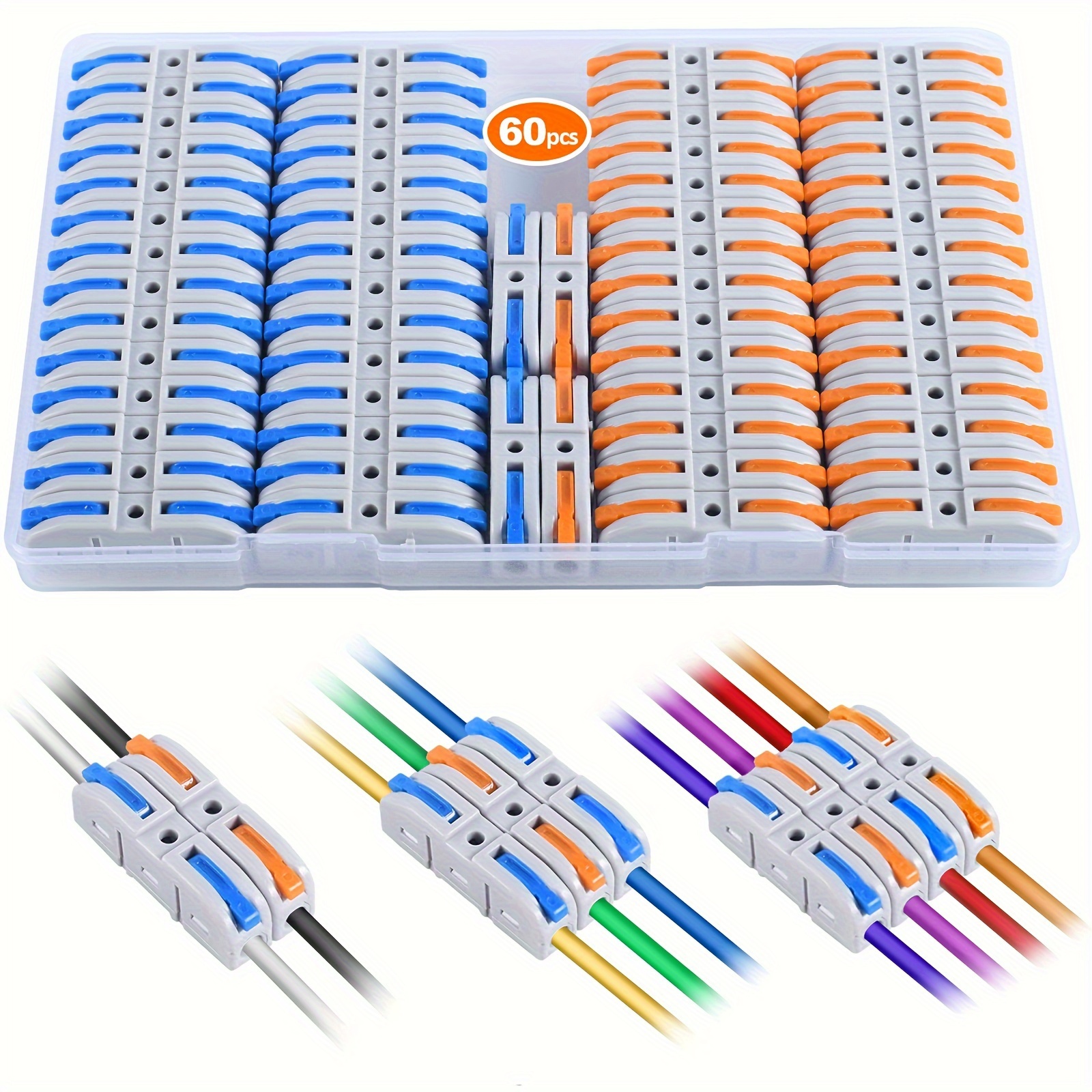 Lever Wire Connectors, 10pcs/6 - Push Fit Connector recensie en prijs