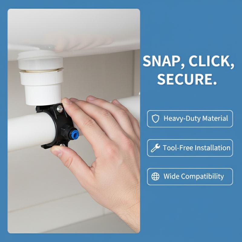 2026 NEW Water Drain Pipe Clam - Drain Pipe Clip recensie en prijs