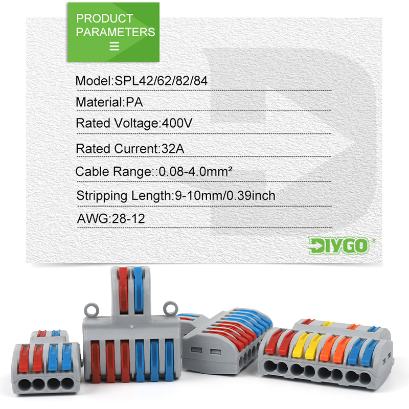 SPL42/62/82/102 Electrical Wir - Push Fit Connector recensie en prijs