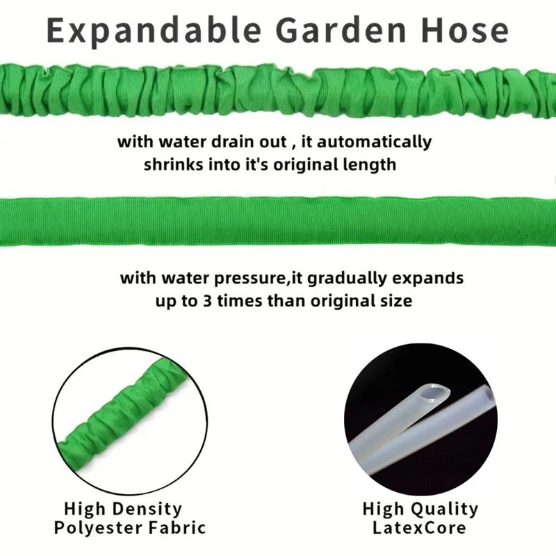 50FT  Garden Hose Expandable M - Flexible Hose Braided recensie en prijs