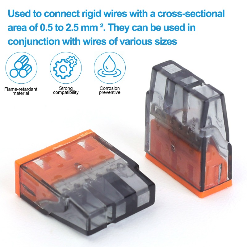3 Holes Electrical Wire Quick  - Push Fit Connector recensie en prijs