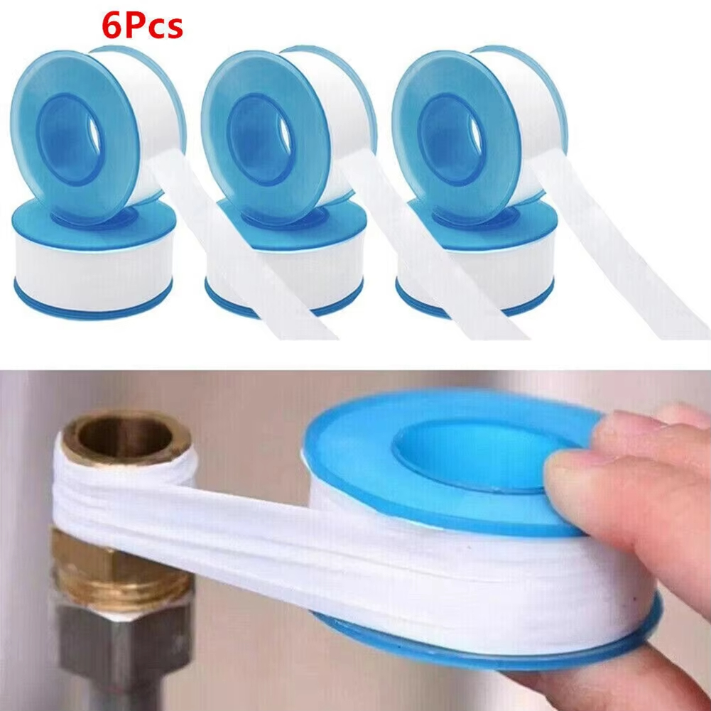 6Pcs PTFE White Threaded Seali - Ptfe Tape Thread recensie en prijs
