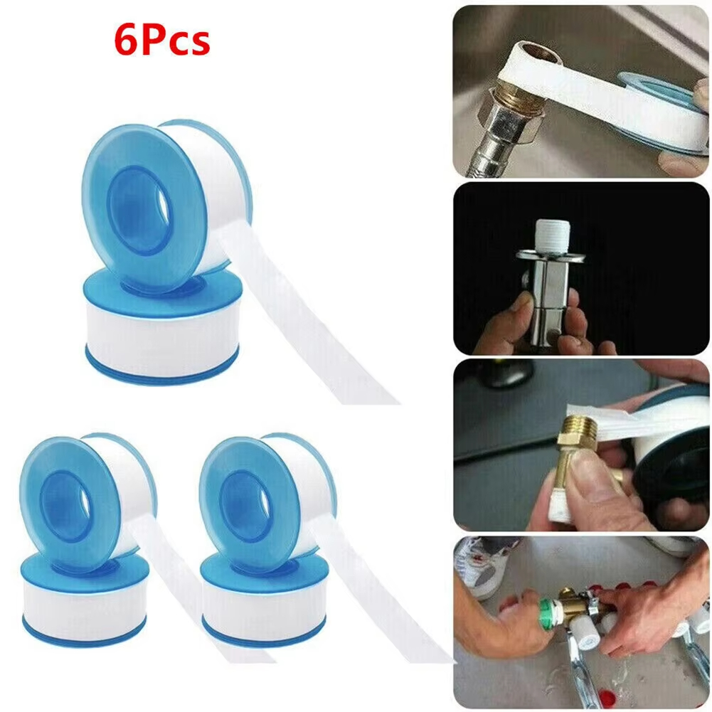 6Pcs PTFE White Threaded Seali - Ptfe Tape Thread recensie en prijs