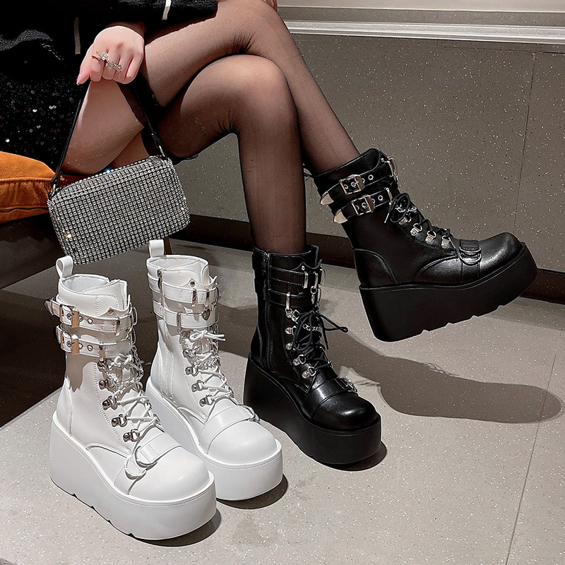 Punk Style Women's Boots Brand - Pipe Bending Spring recensie en prijs